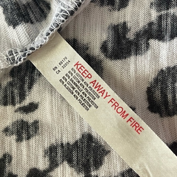 Free people movement boxy oversized leopard tank - Picture 6 of 7